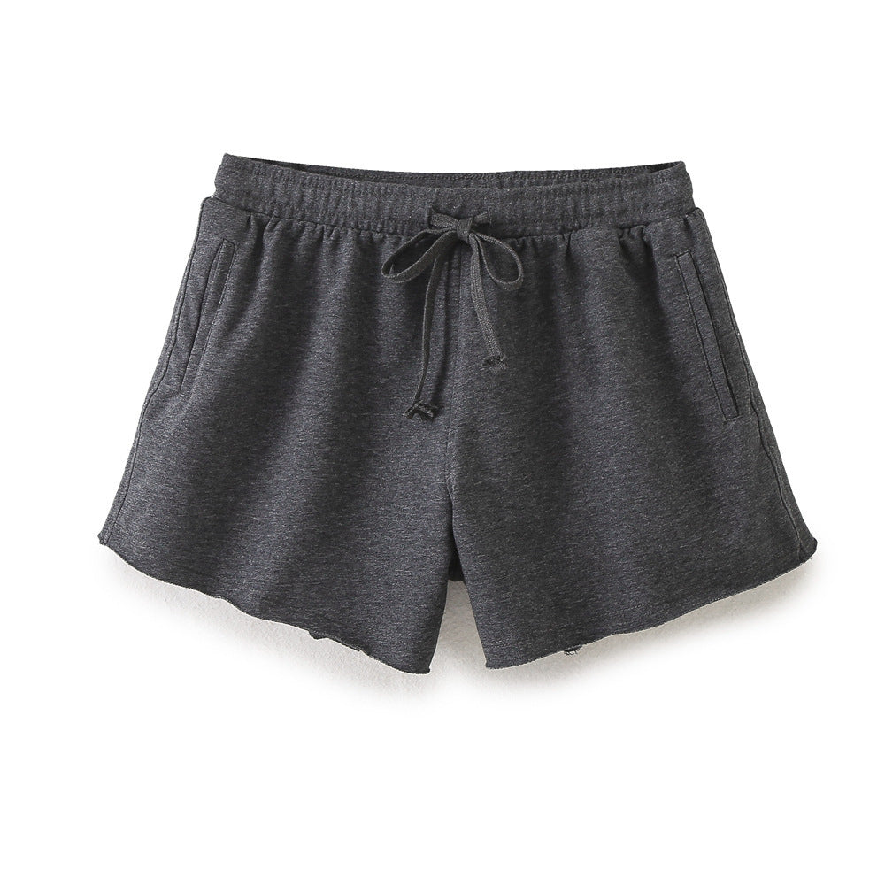 Damen Sportliche Freizeithose mit elastischem Bund und praktischen Taschen EB