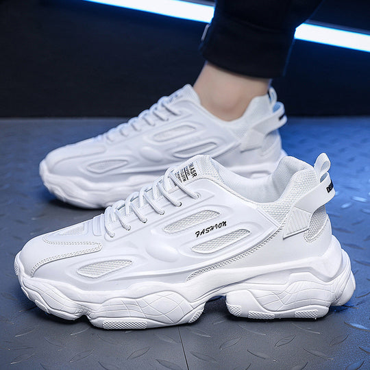 Damen Modische Sneakers mit stoßdämpfendem Sohlenprofil und atmungsaktivem Obermaterial EB