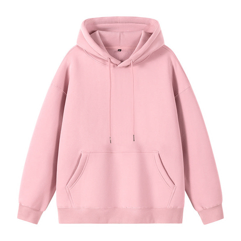 Damen lässiger Kapuzenpullover mit Kängurutasche und bequemem Schnitt EB