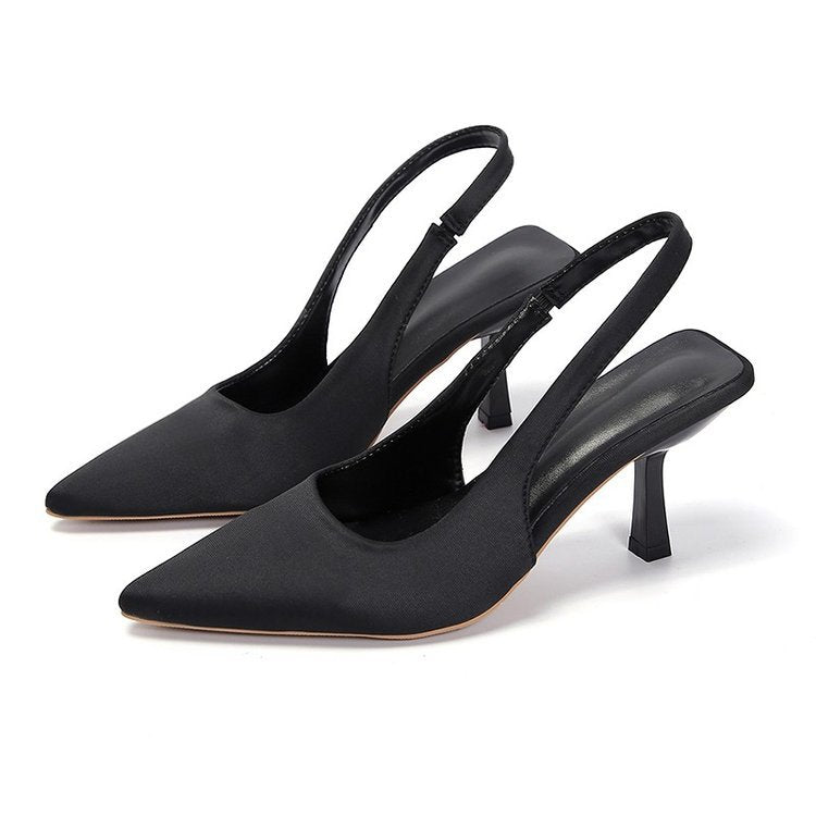Damen Slingback-Pumps mit elegantem spitzem Design und modischem Absatz EB