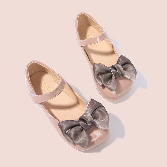 Mädchen Ballerinas mit dekorativem Schleifen-Design EB