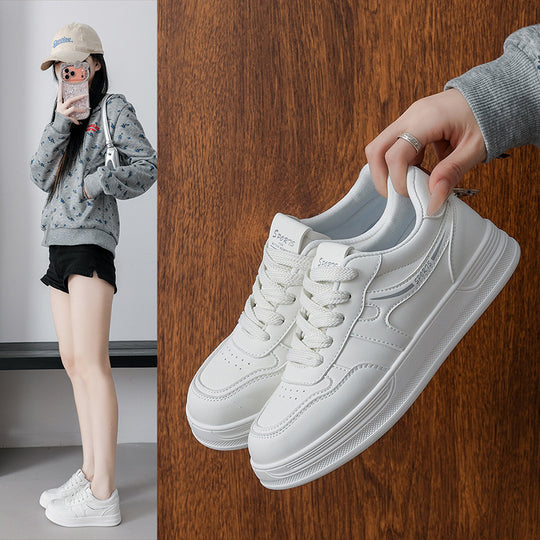 Damen Modische und bequeme Sneakers mit atmungsaktiver Mesh-Oberfläche EB
