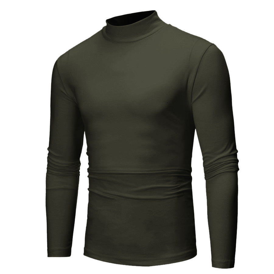 Herren turtleneck Langarmshirt EB