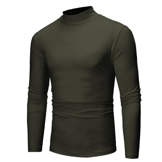 Herren turtleneck Langarmshirt EB