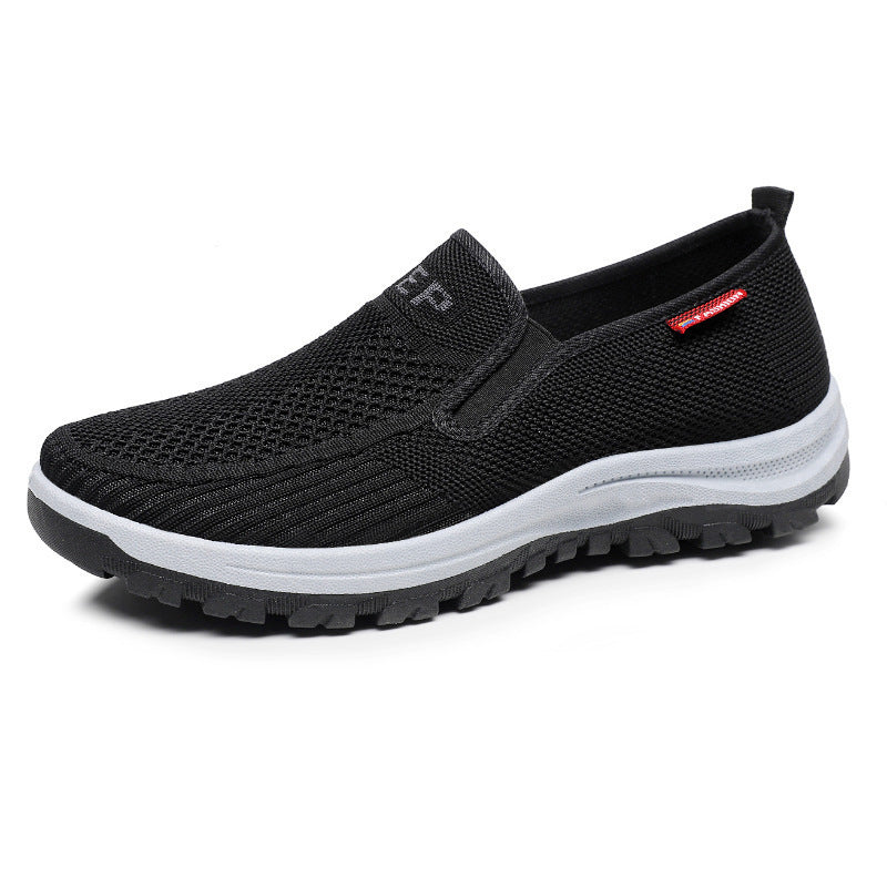 Damen Atmungsaktive Slip-On Sneakers mit rutschfester Sohle EB
