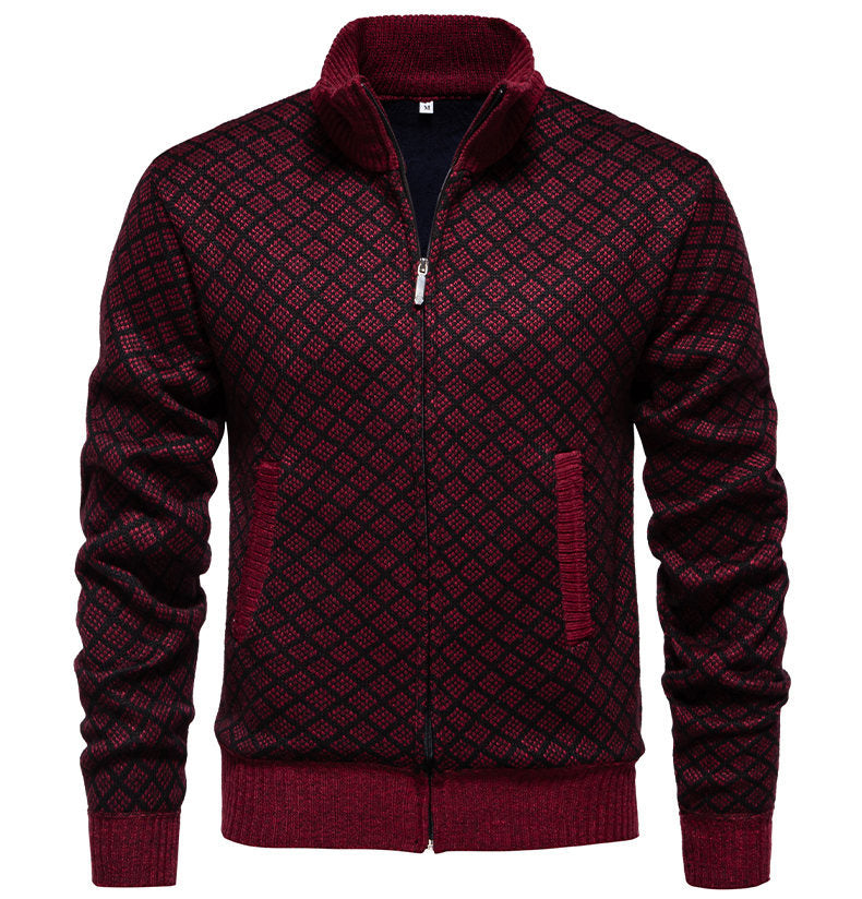 Herren gesteppte Sweatjacke EB