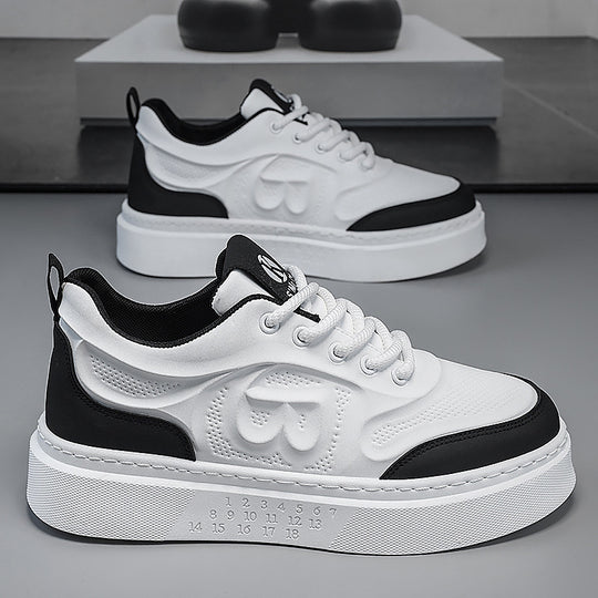 Damen Sneakers mit gepolsterter Plattform und stylischem Design EB