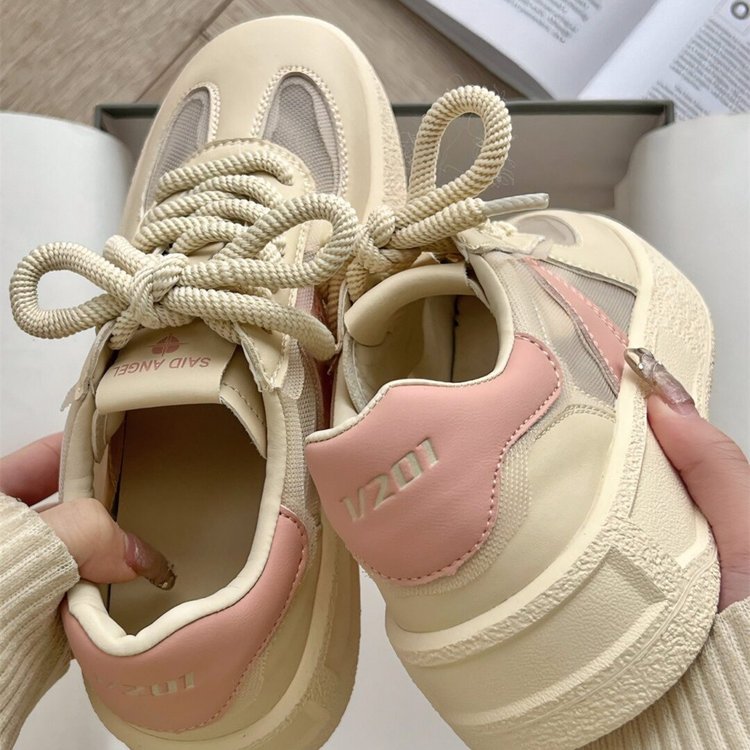 Damen Sneakers mit atmungsaktiver Mesh-Oberfläche und elegantem Design EB