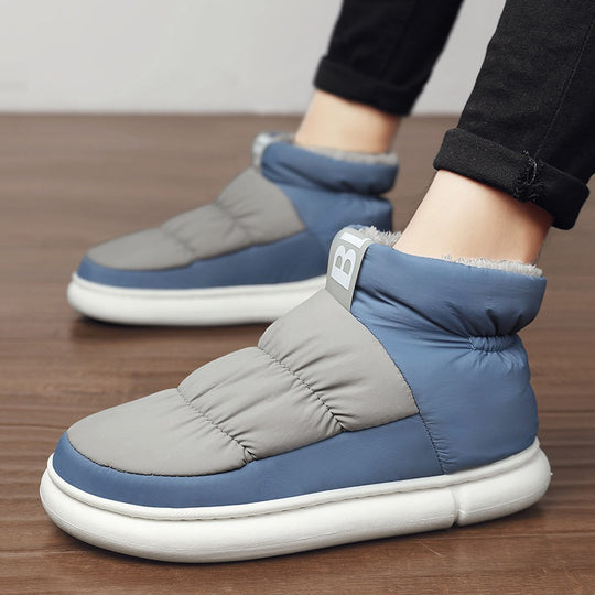 Damen Bequeme und warme Winterhausschuhe EB