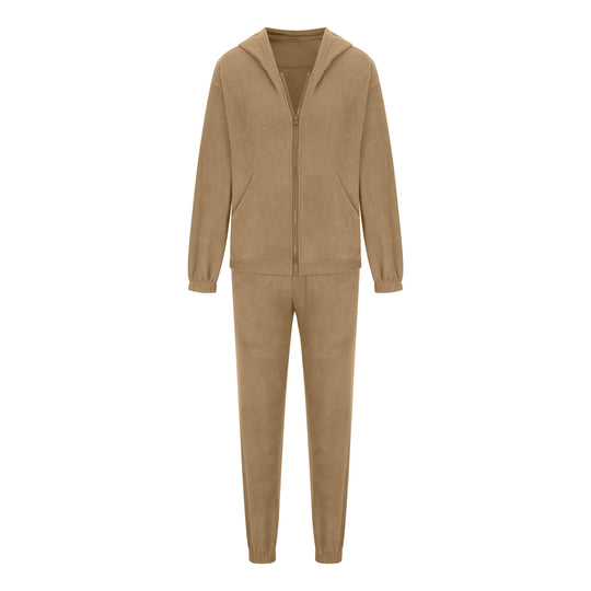 Damen nan oversized Kapuzenpullover-Set mit Cargo-Jogginghose EB