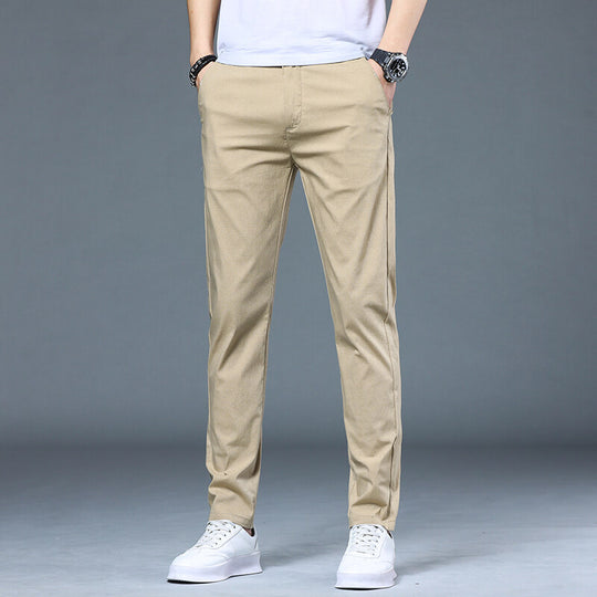 Herren luftige Freizeithosen im modernen Slim-Fit Design EB