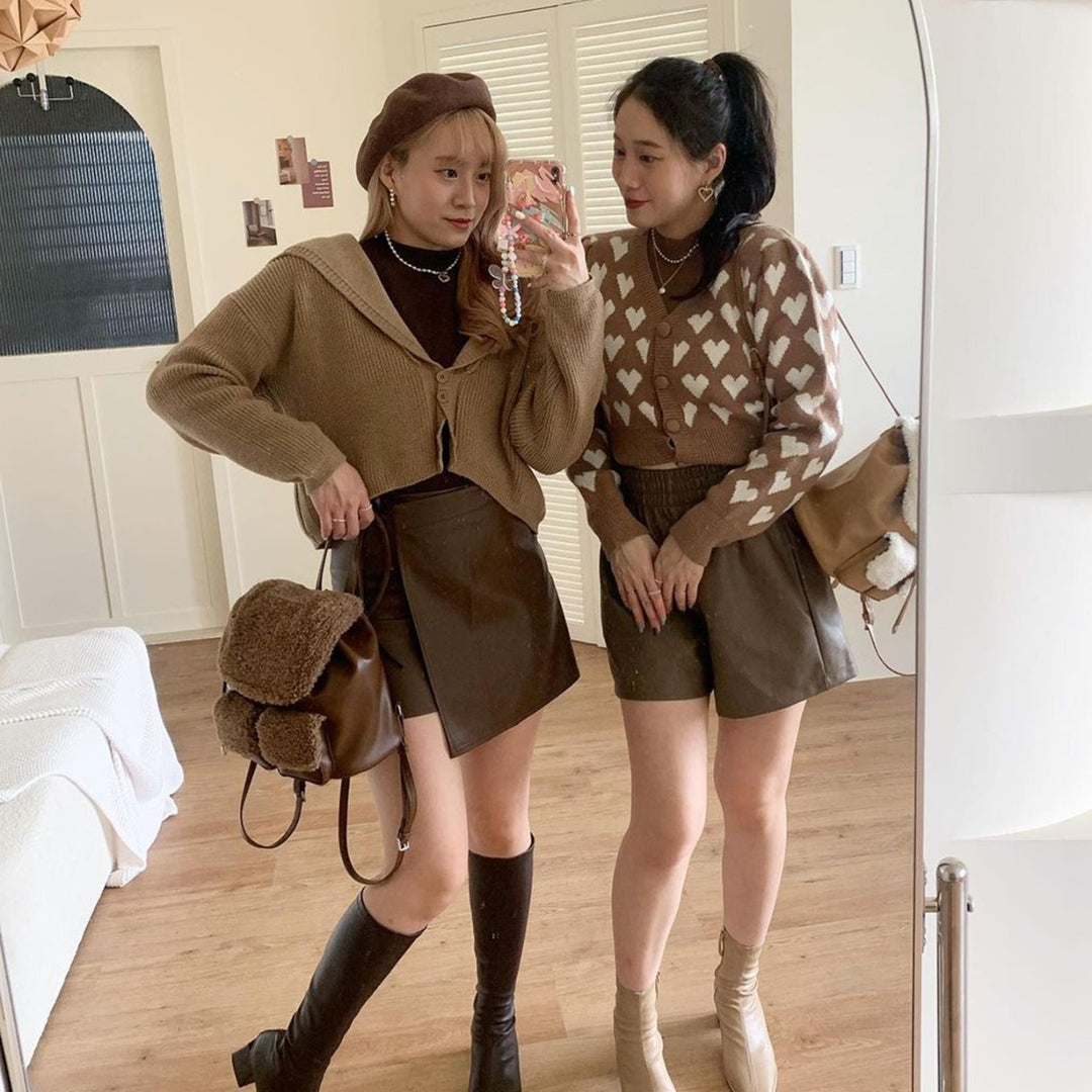 Damen Minirock mit elegantem Schnitt und praktischen Eingrifftaschen EB