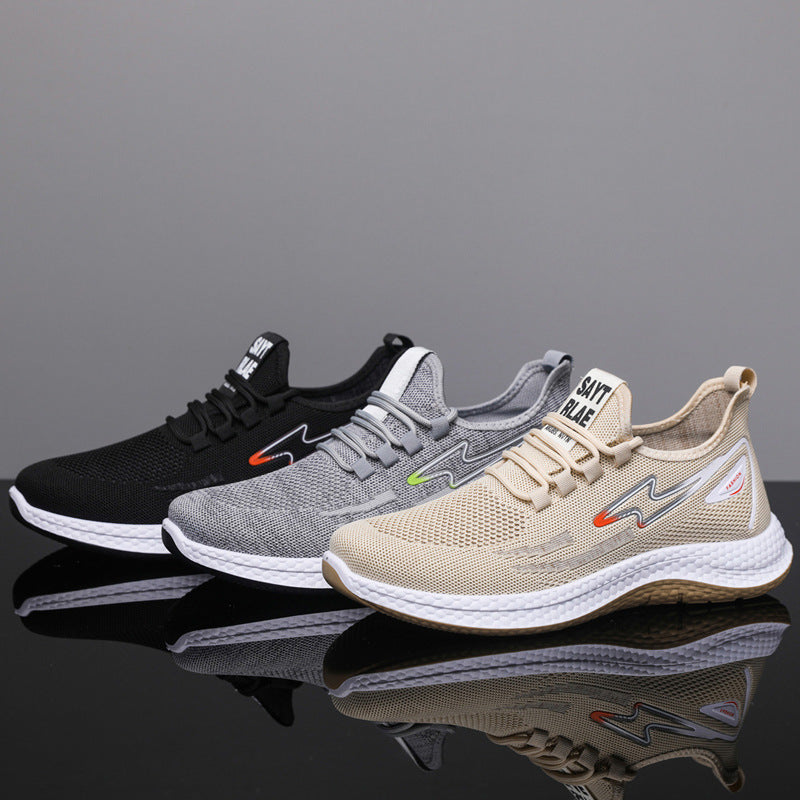 Damen Sportliche Laufschuhe mit flexibler Sohle und atmungsaktivem Obermaterial EB