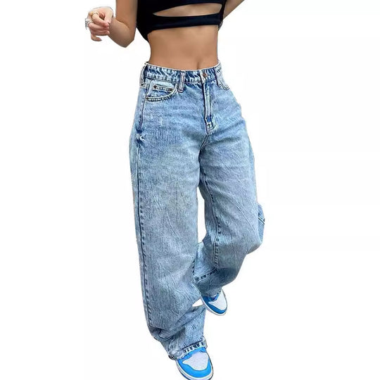Damen lockere Baumwollhose EB