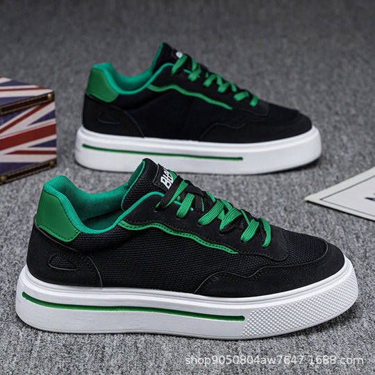 Damen Modische Chunky Sneakers mit luftiger Mesh-Konstruktion und dämpfender Sohle EB