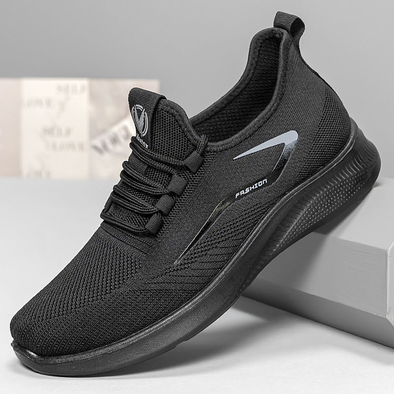 Damen Lauf-Sneaker mit atmungsaktiver Strick-Oberfläche und rutschfester Sohle EB