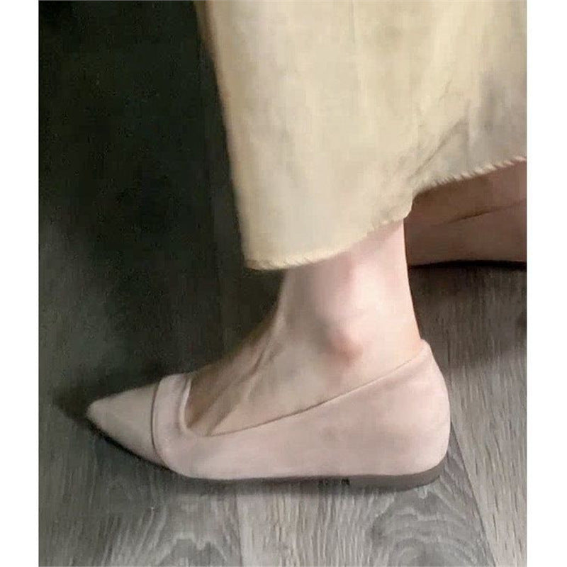 Damen elegante Slingback-Mules mit spitz zulaufendem Design EB
