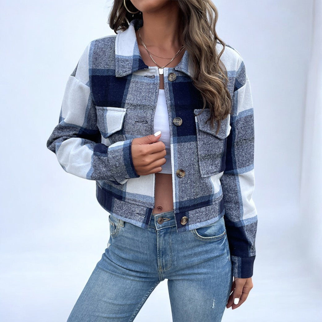 EB | Modische Karo Jacke