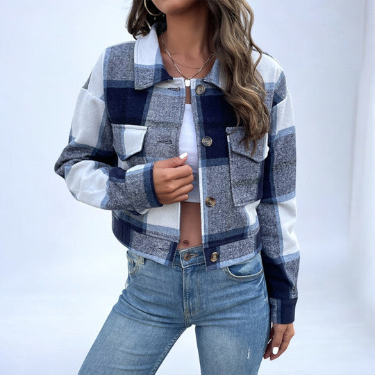EB | Modische Karo Jacke