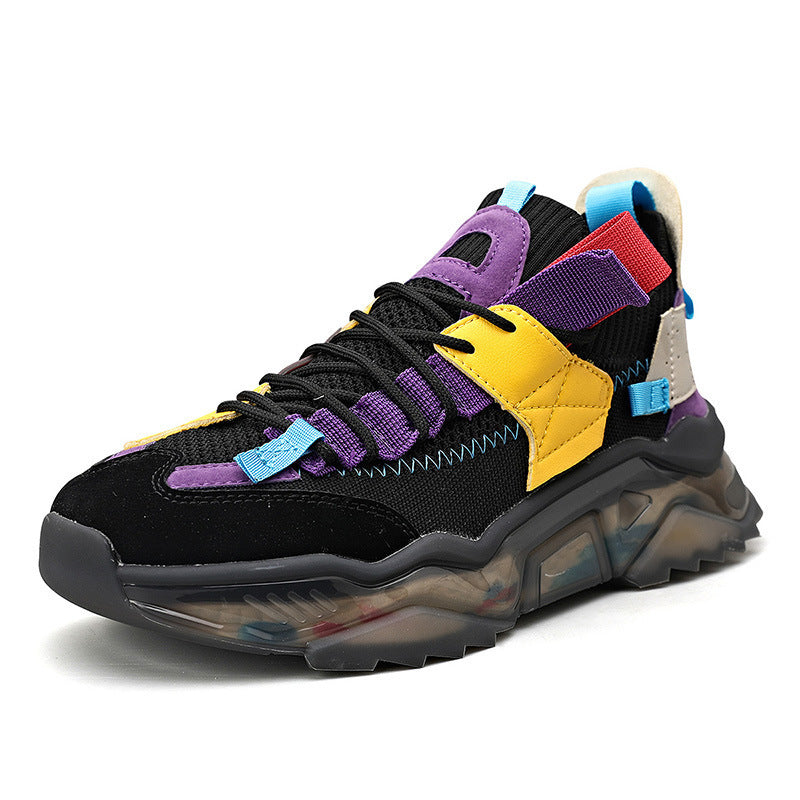 Damen Modische Outdoor-Sneaker mit atmungsaktiver Mesh-Oberfläche und rutschfester Sohle EB