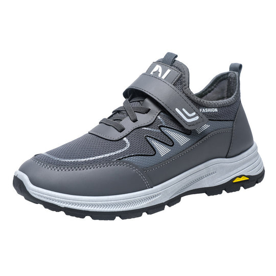 Damen Sportliche Sneaker mit innovativem Klettverschluss und atmungsaktiver Mesh-Oberfläche EB