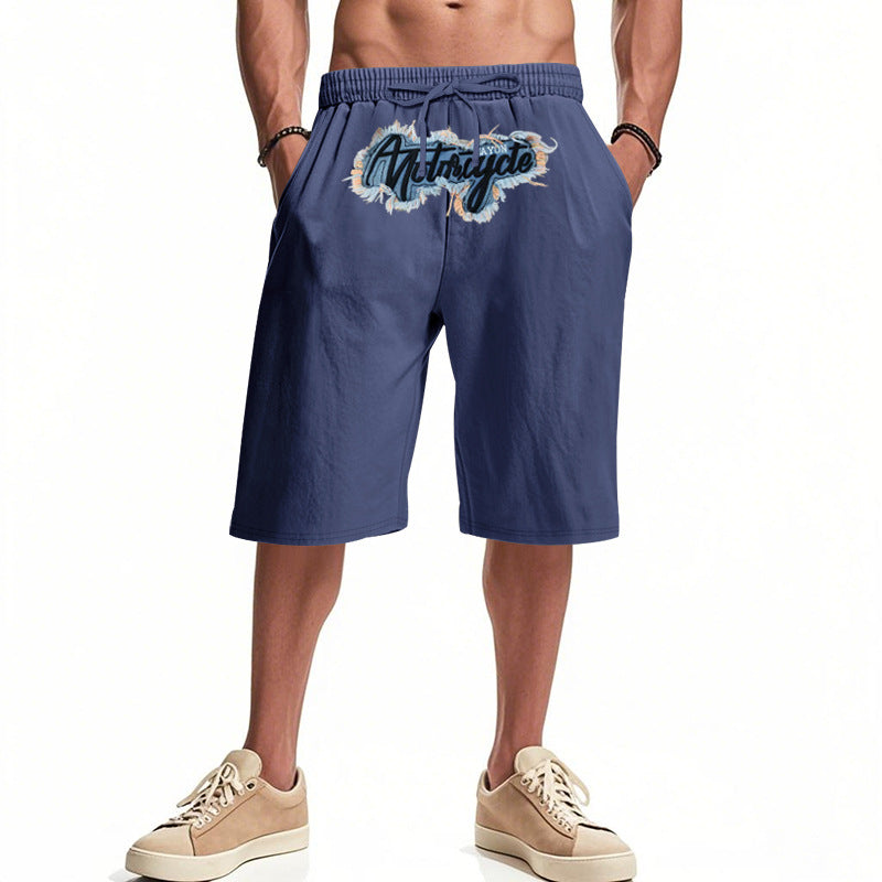 Herren lässige Komfort-Shorts mit verstellbarem Kordelzug und praktischen Seitentaschen EB
