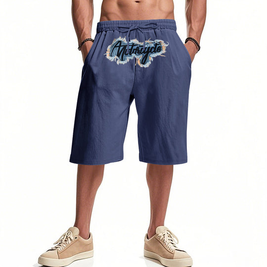Herren lässige Komfort-Shorts mit verstellbarem Kordelzug und praktischen Seitentaschen EB