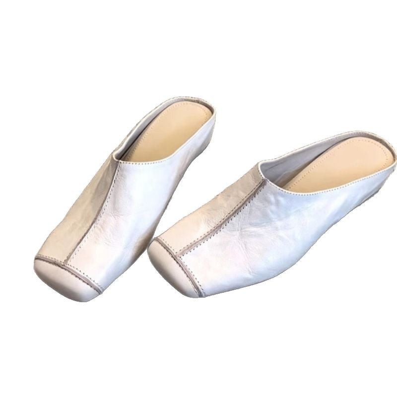 Damen Clogs aus hochwertigem Leder mit besonderem Design und komfortabler Passform EB