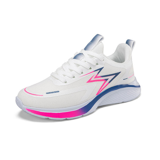 Damen Sportliche Laufschuhe mit dämpfender und atmungsaktiver Obermaterialstruktur EB