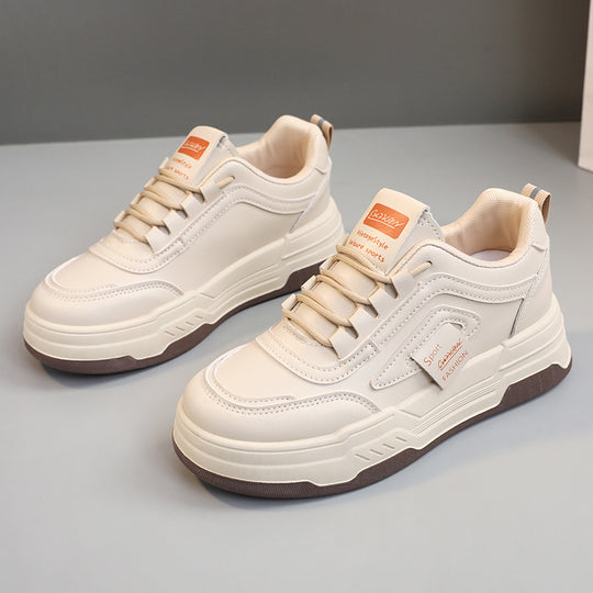 Damen modische Sneakers mit stoßdämpfendem Sohlenprofil und atmungsaktivem Obermaterial EB