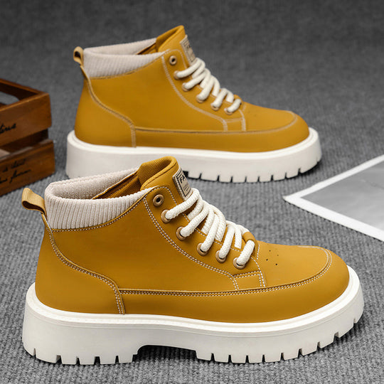Herren Modische Stiefeletten mit rutschfester Sohle EB