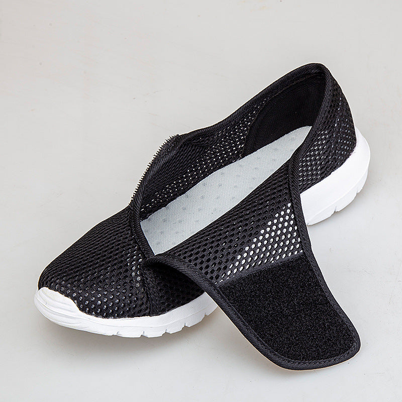 Damen Atmungsaktive Slip-On Sneakers mit flexiblem Netzdesign EB