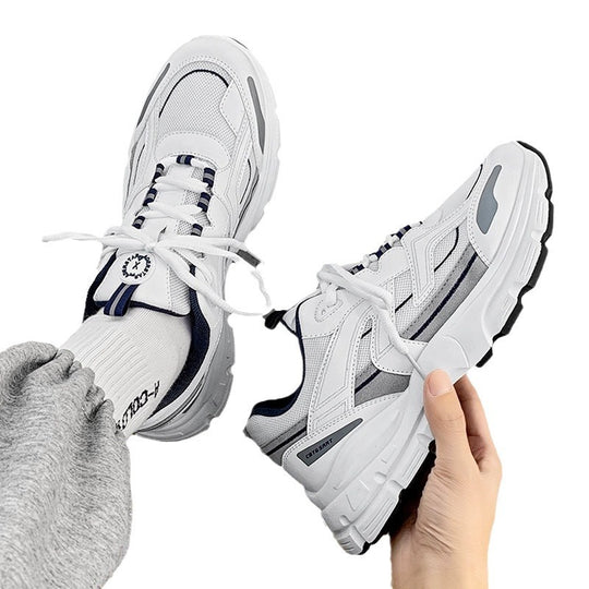Damen Sportliche Laufschuhe mit atmungsaktiver Mesh-Oberfläche und dämpfender Sohle EB