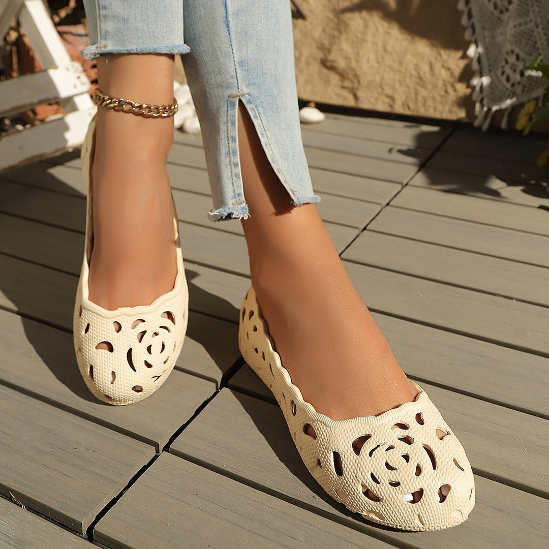 Damen Modische und bequeme Ballerinas EB