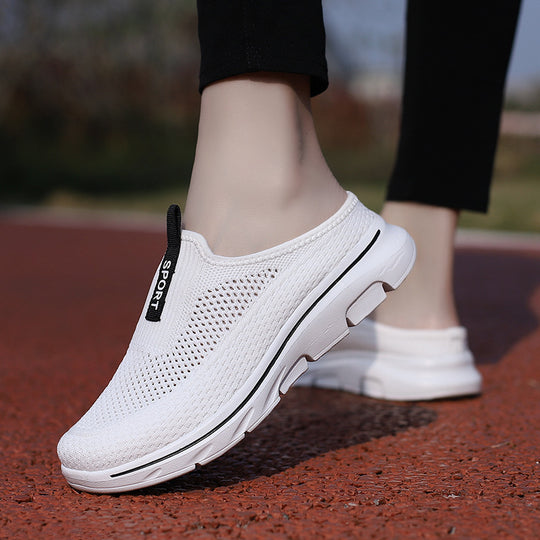 Damen Komfortable und leichte Slip-On Freizeitschuhe EB