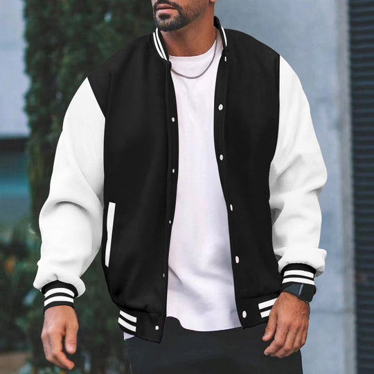Herren Sportliche Collegejacke EB