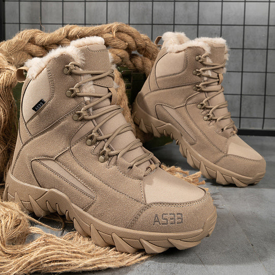 Herren hochgeschnittene Winterboots mit isolierendem Futter und rutschfester Sohle EB