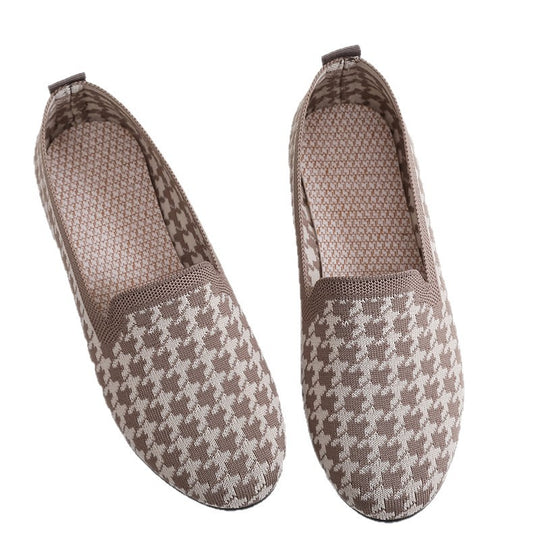 Damen elegante Mokassins mit rutschfester Sohle EB