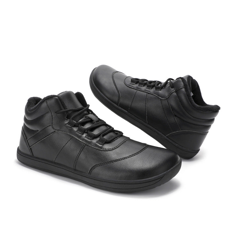 Damen modische High-Top Sneakers mit kuscheligem Innenfutter EB