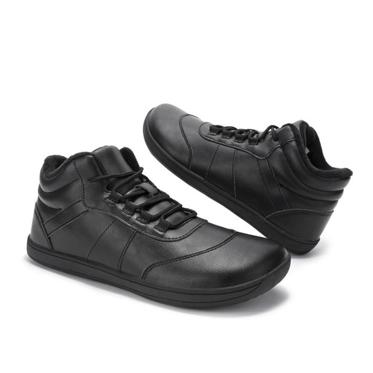Damen modische High-Top Sneakers mit kuscheligem Innenfutter EB
