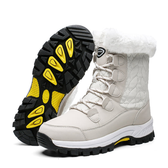 Damen Winterstiefel mit wärmendem Innenfutter und rutschfester Profilsohle EB