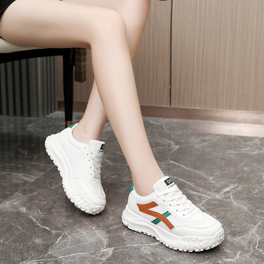 Damen Sportliche Komfort-Sneaker mit rutschfestem Profil und atmungsaktiver Obermaterialstruktur EB