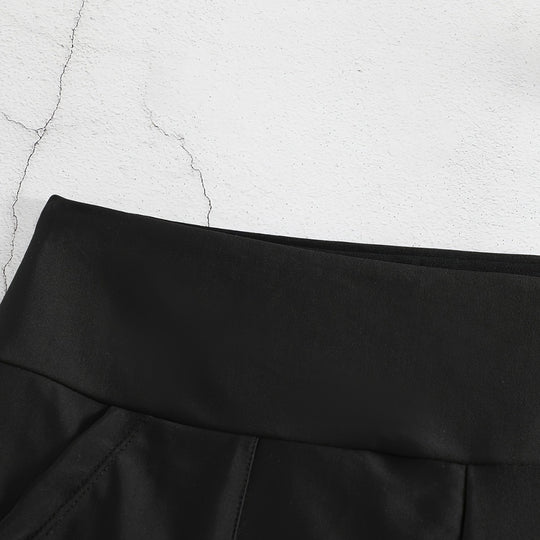 Damen Badeshorts mit hohem Bund und Seitentaschen EB