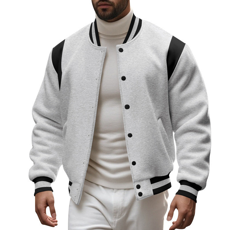 Herren sportliche Collegejacke EB