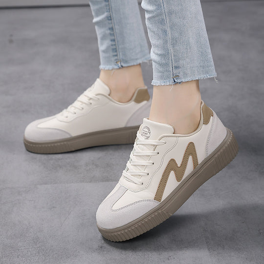Damen Sneakers mit stylischem Minimaldesign und rutschfester Sohle EB