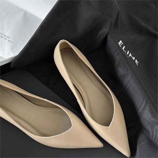 Damen Spitzenschuhe mit elegantem Ausschnitt EB