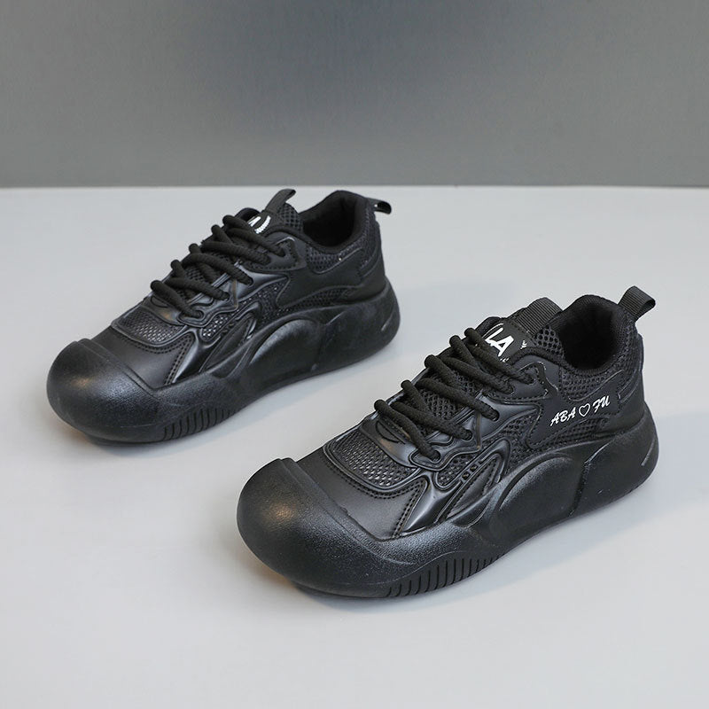 Damen sportliche Sneakers mit atmungsaktiven Mesh-Einsätzen und dämpfendem Sohlenprofil EB