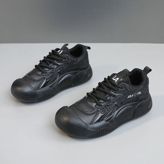 Damen sportliche Sneakers mit atmungsaktiven Mesh-Einsätzen und dämpfendem Sohlenprofil EB