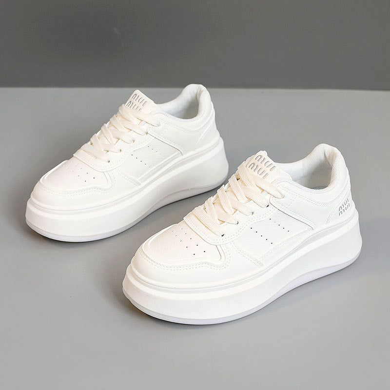 Damen Plateau Sneakers mit rutschfester Sohle und komfortabler Dämpfung EB