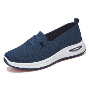 Damen Leichte Slip-On Sportschuhe mit weichem Mesh-Obermaterial EB